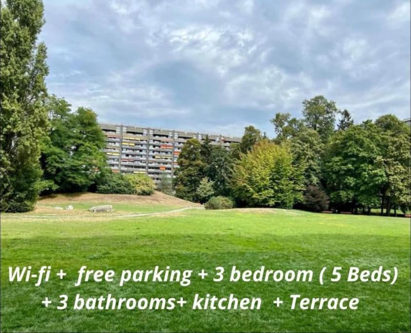 Appartement 7,0 Pieces 3 Chambres Proximite Aeroport Genf Exterior foto